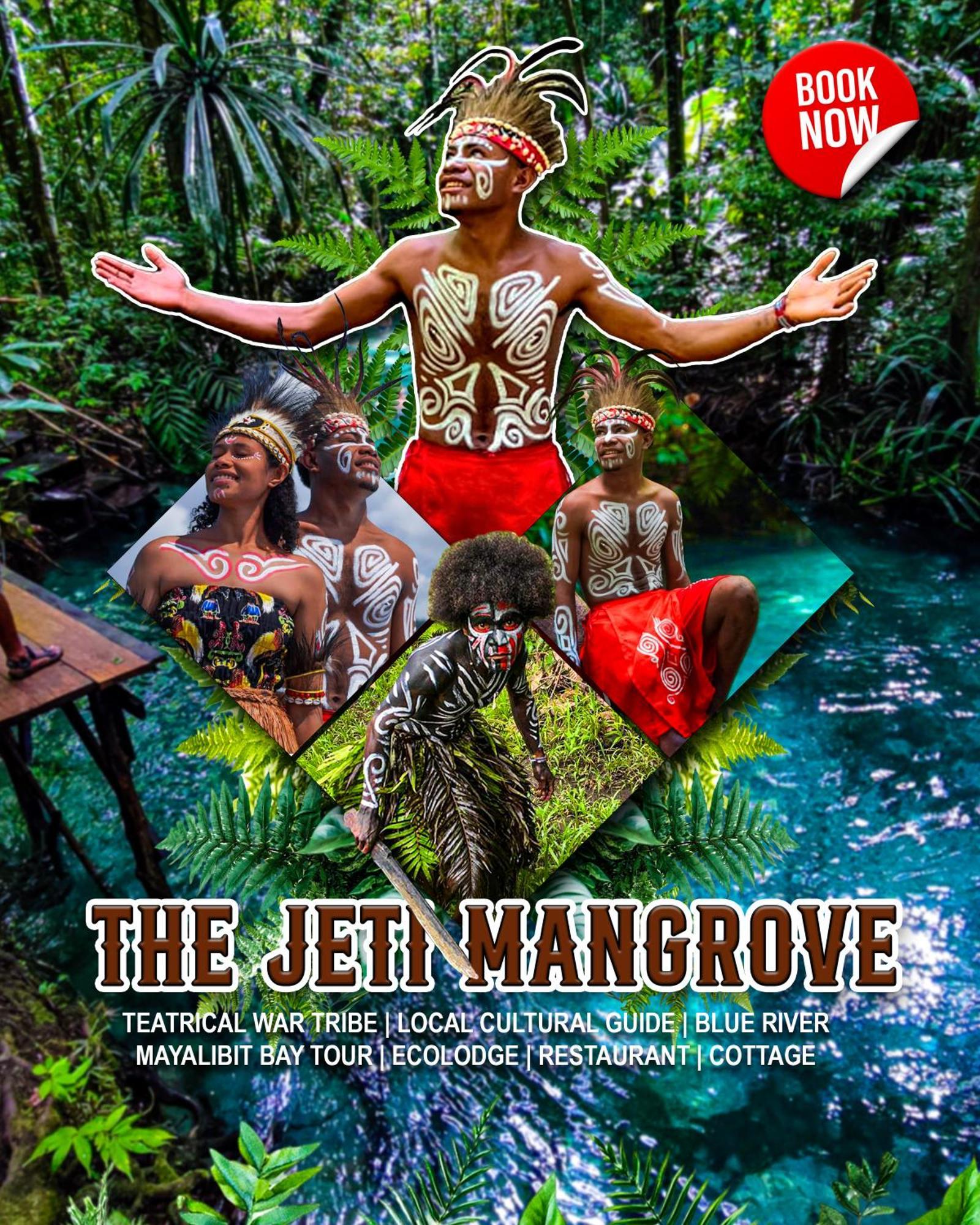 Lodge The Jeti Mangrove - Ecolodge, Cottage, Restaurant & Kali Biru, Blue River *
