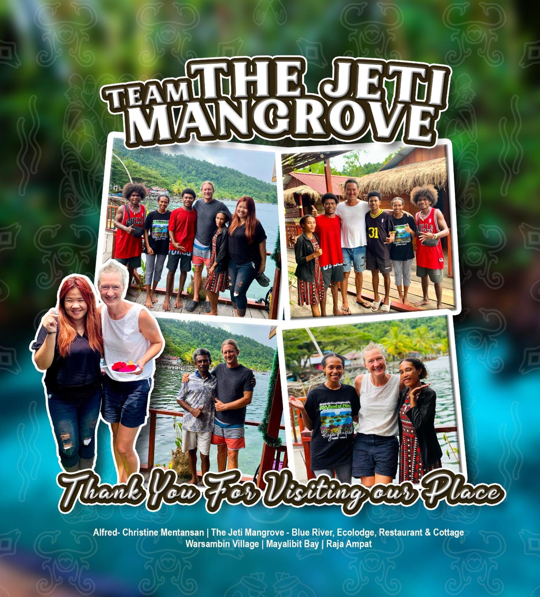 The Jeti Mangrove - Ecolodge, Cottage, Restaurant & Kali Biru, Blue River * Rabia